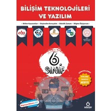 Enine Boyuna Eğitim 6. Sınıf Bilişim ve Kodlama Eğitim Seti 6 Kitap