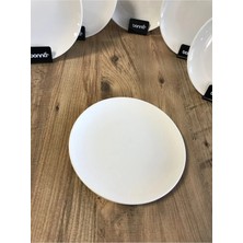 Bonna Porselen Gourmet Serisi 6 Lı 21 cm Tatlı Tabağı