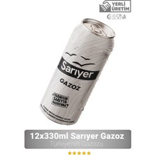 Sarıyer Karışık Aromalı Gazoz 330ML x 12 Adet