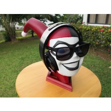 3D Layer Craft Harley Quinn Kulaklık Standı 24 cm Harley Quinn Figür