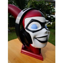 3D Layer Craft Harley Quinn Kulaklık Standı 24 cm Harley Quinn Figür