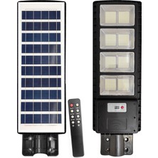 Gaman RC-13041 400WATT 512 Ledli Güneş Enerjili Solar Sokak Lambası Kumandalı/hareket Sensörlü/parlaklık ve Zaman Ayarlı