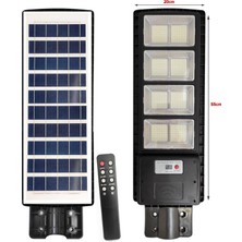 Gaman RC-13041 400WATT 512 Ledli Güneş Enerjili Solar Sokak Lambası Kumandalı/hareket Sensörlü/parlaklık ve Zaman Ayarlı