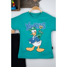 BAYAS Duffy Duck Yazlık T-Shirt Alt Üst Takım Pamuk