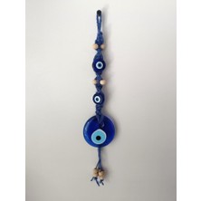 HD Marketim Cam Nazar Kötü Göz Kovucu Hand Made Ağaç Duvar Dekorasyonu Hasır Nazarlık Duvar Ağaç Ev Süsü