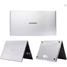 Techmaster Huawei Matebook 13S 2021 Uyumlu Kristal Şeffaf Kılıf Kapak Koruma