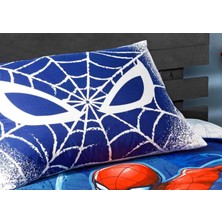 Taç Outlet Disney Spider Man Blue  Pamuk Lisanslı Yastık Kılıfı 2 Adet
