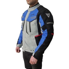 Venom Mavi Ceket Kopenhag Sürtünmeye Dayanıklı 3XL Yamaha YZF Uyumlu Koruma