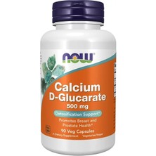 Now Calcium D-Glucarate 500 Mg 90 Kapsül Calcium D Glucarate