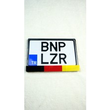 Bnp Plakalık Alman Renkli Ultra Parlak Pleksi Motor Plakalık