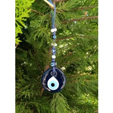 HD Marketim Cam Nazar Kötü Göz Kovucu Hand Made Ağaç Duvar Dekorasyonu Hasır Nazarlık Duvar Ağaç Ev Süsü