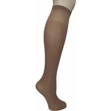 Dore Diz Altı Kalın Ten Göstermeyen Kadın Masaj Çorap