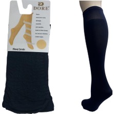 Dore Diz Altı Kalın Ten Göstermeyen Kadın Masaj Çorap