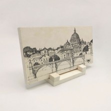 Sadrazam Italyabaskılı Doğaltaş Masaüstlük