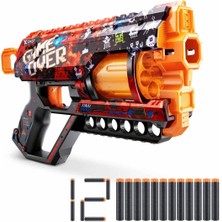 Sunman X-Shot Skins Griefer 12 Mermili Sünger Dart Atan Silah 32 cm S00036561 Game Over