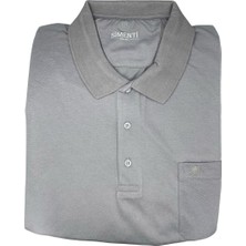 Simenti Yeni Sezon Simenti Battal Kısa Kol Polo Yaka T-Shirt