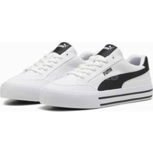 Puma Court Classic Vulc FS Spor Ayakkabı Siyah Renk Nefes Alabilir Yapı ile Rahat Kullanım