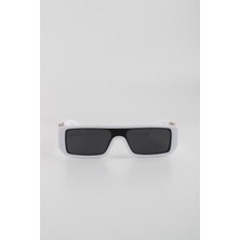 La Viva Beyaz Mat UV400 Filtre Kadın Güneş Gözlüğü G24LV3321R02 615013