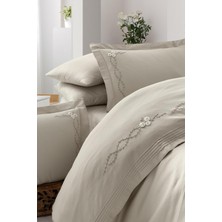 New Bride Home Nevresim Takımı Çift Kişilik Arya-Bej