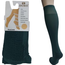 Dore 3'lü Set Diz Altı Kalın Ten Göstermeyen Kadın Masaj Çorap