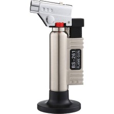 Main Shop BS-261 Doldurulabilir Bütan Gaz Torch Pürmüz Mavi Alev Çakmak