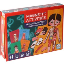 Laço Kids LC986 Manyetik Aktivite Insan Anatomisi -Laço