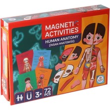 Laço Kids LC986 Manyetik Aktivite Insan Anatomisi -Laço