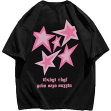 Populus Y2K Pink Starss T-Shirt
