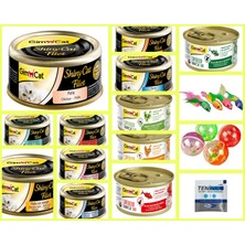 Asvet Gimcat Shınycat 12 Farklı Lezzet Kıyılmış Fileto Konserve