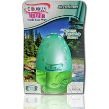 E-Jolly Şişe Cam Koku Oda ve Oto Kokusu Araç Kokusu Kavanoz Koku Orman Ferahlığı Aromalı