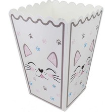 Kidspartim Sevimli Kedi Temalı Mısır Kutusu 8 Adet