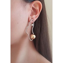 By Zeyna Aksesuar Kadın Vip Seri Özel Tasarım Küpe