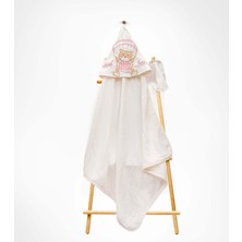 Babyline Aş Paraşütlü Ayı Nakışlı Bebek & Çocuk Havlu