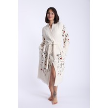 Semteks Siluet Müslin Kimono&kaftan Bornoz, Gizli Torba Cepli