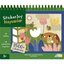 Stickerjoy Hayvanlar Sahneyi Çıkartmalarla Tamamla! Çıkartma Kitabı