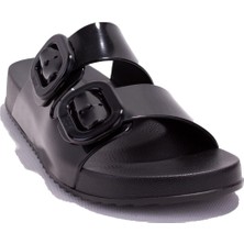 Igor S10334CN Habana Brillo Siyah Rugan Ortopedik Günlük Kadın Terlik