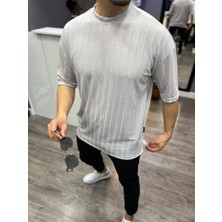 Anıl Fashion Oversize Çok Hafif Pamuklu Erkek T-Shirt