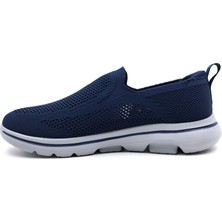Humtto Hafif Tasarım Bağcıksız Fileli Yazlık Lacivert Erkek Spor Ayakkabı HM340737A