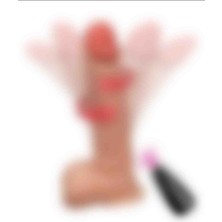 MKL Shop Shequ Bronte Şarjlı Döner Başlı Realistik Dildo Uzaktan Kumandalı 20.5 cm