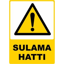 ChicArt Design Studio Sulama Hattı Dijital Uv Folyo Yapışkan Baskıuyarı Etiket Yapıştırma Sticker 12.5X17.5
