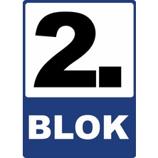 ChicArt Design Studio 2. Blok Dijital Uv Folyo Yapışkan Baskı Uyarı Etiket Yapıştırma Sticker 25X35