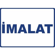 ChicArt Design Studio Imalat Dijital Uv Folyo Yapışkan Baskı Uyarı Etiket Yapıştırma Sticker 17.5X12.5