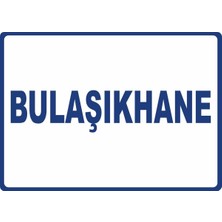 ChicArt Design Studio Bulaşıkhane Dijital Uv Folyo Yapışkan Baskı Uyarı Etiket Yapıştırma Sticker 35X25