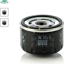 Mann Dacia Duster 1.6 Yağ Filtresi () [W75/3]
