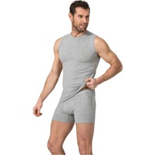 Namaldi Erkek Premier Bisiklet Yaka Kolsuz Body Likralı Fanila Atlet 189 - 6 Adet