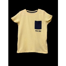 Adal Kids Outlet Cepli Kısa Kol %100 Coton T-Shirt