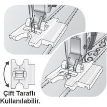 Eco Dikiş Pfaff Dekoratif Dikiş Klavuzlu Nervür Ayak 9mm