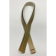 Şirin Dikilebilir Spor Deri Çanta Sapı 70 cm Bej