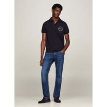 Tommy Hilfiger Mavi Erkek Polo T-Shirt MW0MW34740DW5