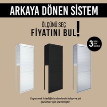 A1 Stor Dolap Kapak Arkaya Dönen Sistem 90X150 cm